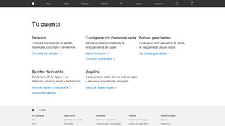 
                            2. Tu cuenta - Apple (ES)