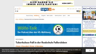
                            9. Tuberkulose-Fall in der Realschule Fallersleben - news38.de