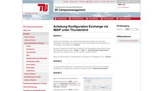 
                            9. TUBIT: Anleitung IMAP Thunderbird