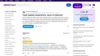 
                            11. TUDO SOBRE CASHFIESTA, VALE 10 PONTOS? | Yahoo Respostas