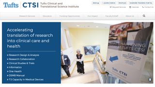 
                            13. Tufts CTSI – Tufts Clinical and Translational Science Institute