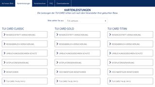 
                            6. TUI CARD Leistungen - Meine TUI