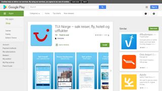 
                            9. TUI Norge - Bestill reiser, fly og hotell - Apps on Google Play