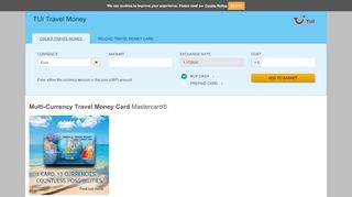 
                            13. TUI Travel Money - Travel Money Card