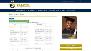 
                            7. Tuition and Fees | Zambian College of Open Learning