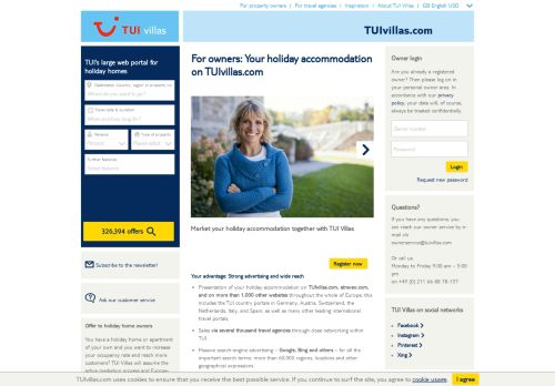 
                            2. TUIvillas.com for private owners – this is how to rent out your holiday ...
