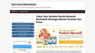 
                            4. Tukar Poin Sahabat Nestle Rewards Berhadiah Berbagai Macam ...