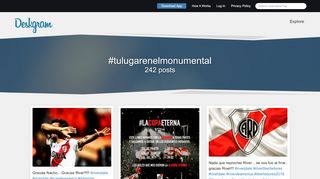 
                            10. #tulugarenelmonumental - Hash Tags - Deskgram