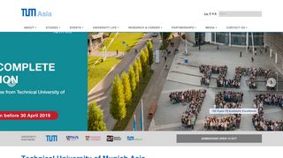 
                            2. TUM Asia | Technical University of Munich Asia