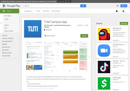 
                            9. TUM Campus App - Apps on Google Play