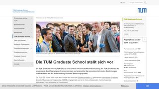 
                            6. TUM Graduate School: TUM Graduate School