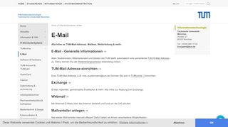
                            7. TUM IT - CIO: E-Mail