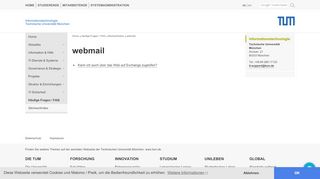 
                            10. TUM IT - CIO: webmail