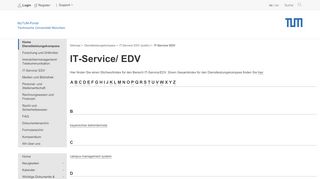 
                            7. TUM - IT-Service/ EDV