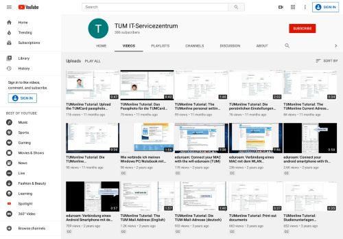 
                            12. TUM IT-Servicezentrum - YouTube