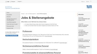 
                            4. TUM - Jobs & Stellenangebote