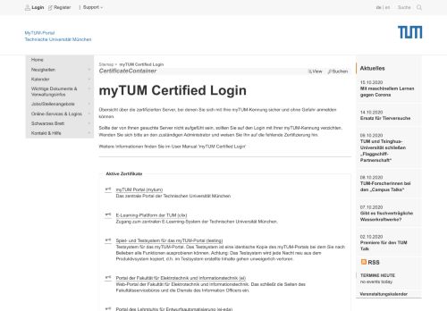 
                            2. TUM - myTUM Certified Login