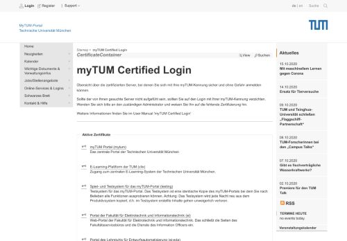 
                            7. TUM - myTUM Certified Login