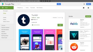 
                            8. Tumblr – Apps bei Google Play