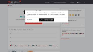 
                            1. Tumblr down? Aktuelle Fehler und Probleme | Allestörungen