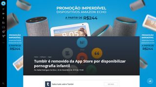 
                            9. Tumblr é removido da App Store por disponibilizar pornografia infantil ...