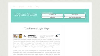 
                            10. Tumblr.com Login Help - Logins Guide