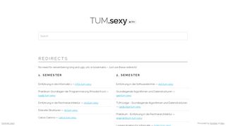 
                            9. tum.sexy | Fancy stuff related to TUM