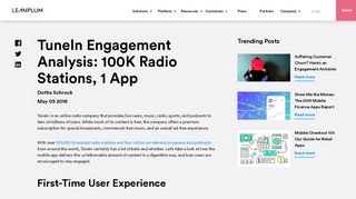 
                            12. TuneIn Engagement Analysis: 100K Radio Stations, 1 App | Leanplum