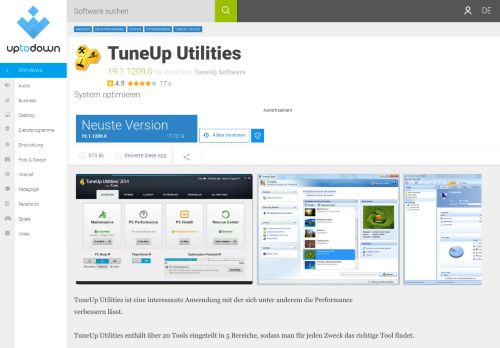 
                            12. TuneUp Utilities 2014 14.0.1000.221 - Download auf Deutsch