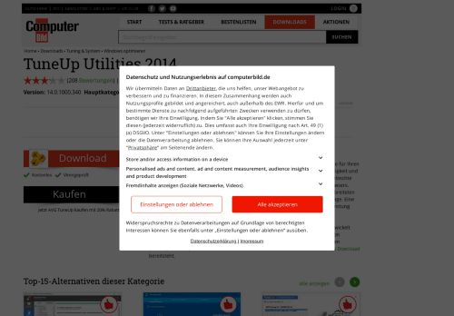 
                            1. TuneUp Utilities 2014 14.0.1000.340 - Download - COMPUTER BILD