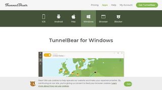 
                            5. TunnelBear for Windows