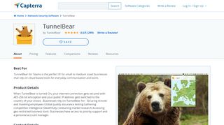 
                            9. TunnelBear Reviews and Pricing - 2019 - Capterra