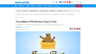 
                            3. TunnelBear VPN - Full Review and Benchmarks - Tom's ...