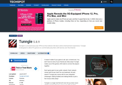 
                            12. Tunngle 5.8.9 Download - TechSpot