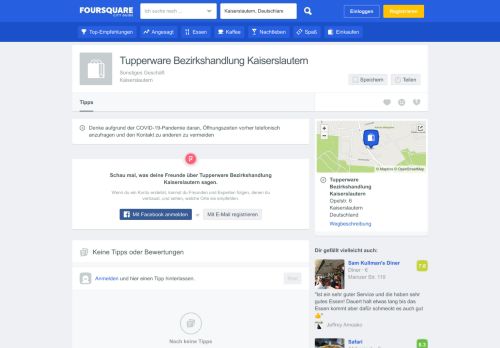 
                            13. Tupperware Bezirkshandlung Kaiserslautern - Foursquare