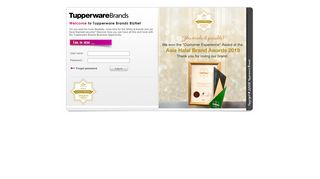 
                            8. Tupperware Brands BizNet - Welcome