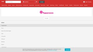 
                            11. Tupperware in Landshut | Öffnungszeiten und Filialen