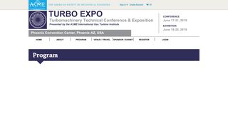 
                            2. Turbo Expo - The American Society of Mechanical Engineers