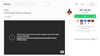 
                            1. Turbo Guitar Delivery Mensal - Hotmart