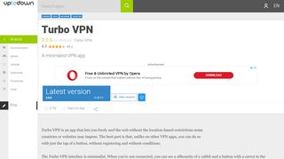 
                            3. Turbo VPN 2.7.9 for Android - Download