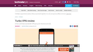 
                            6. Turbo VPN review | TechRadar