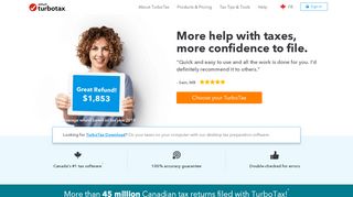 
                            3. TurboTax® 2019 - Canada's #1 Income Tax Software. File for Free!
