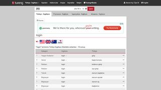 
                            1. Tureng - login - Türkçe İngilizce Sözlük