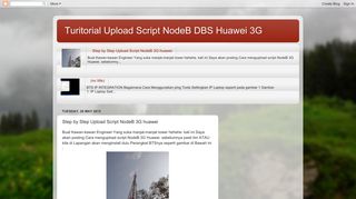 
                            4. Turitorial Upload Script NodeB DBS Huawei 3G: Step by Step Upload ...