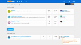 
                            3. Türkçe Forumlar | OSM Forum