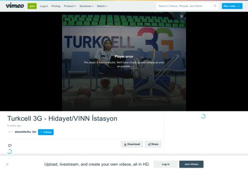 
                            10. Turkcell 3G - Hidayet/VINN İstasyon on Vimeo