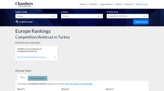 
                            5. Turkey competition law - Chambers and Partners