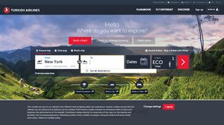 
                            12. Turkish Airlines ® | Flights to 110+ countries from İstanbul