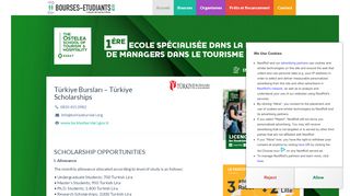 
                            11. Türkiye Bursları – Türkiye Scholarships - Bourses-etudiants.ma