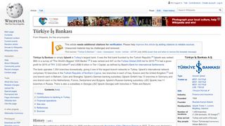 
                            8. Türkiye İş Bankası - Wikipedia